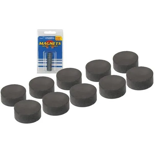 Magnet Rund 10er Set Runde Magneten Keramikmagnete Ø 12 mm Höhe 5 mm