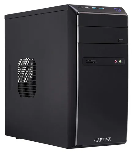 CAPTIVA Business/Office R10-0443 PC (AMD Ryzen 5 5655G, AMD Radeon Graphics, 16 GB RAM, 4000 GB HDD, 500 GB SSD, Luftkühlung, WLAN, ohne Betriebssystem)
