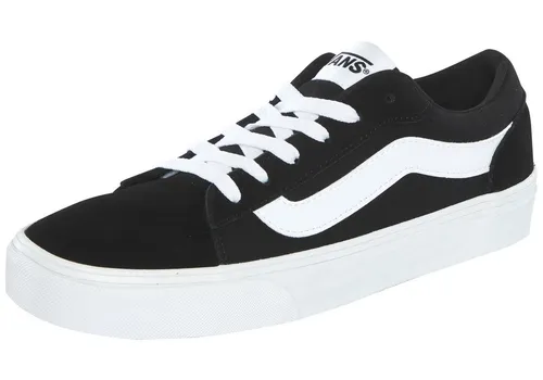 Vans Vero LS, Schwarz/Weiß, Größe 35 - Stylischer Vans Vero LS Schuh in Schwarz/Weiß, bietet hohen Tragekomfort und einzigartiges Design. Ideal für den Alltag und Freizeitaktivitäten, gefertigt aus strapazierfähigem Material.