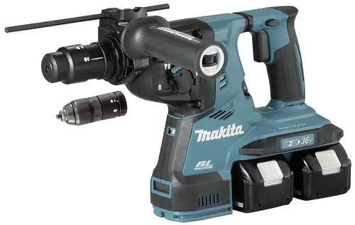 Makita Akku-Kombihammer DHR281ZJ - 2 x 18V, SDS-PLUS, kompakt und leistungsstark für professionelle Anwendungen
