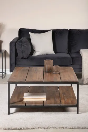 Venture Home Couchtisch Padang Natur 80x80 cm