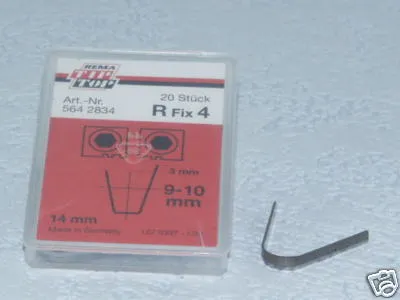 20x Nachschneidmesser R Fix 4 für Rubber Cut, Schneidmesser R4 >564283<