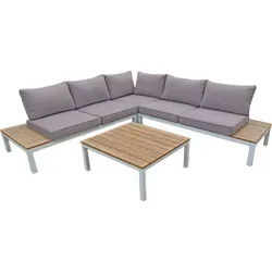 Garden Pleasure Lounge-Set Valentina 4-teilig Nonwood Weiß