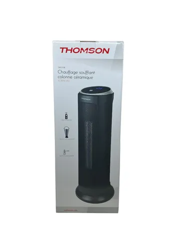 THOMSON Keramik-Turmheizung THST21DE, 2000 W mit Oszillation und Timer
