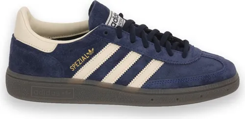 Adidas Handball Spezial – Navy White Herren Sneaker - Klassische Herren Sneaker aus hochwertigem Wildleder mit retro Stil, ideal für sportliche Aktivitäten und lässige Outfits. Die gepolsterte Einlegesohle und griffige Gummisohle bieten optimalen Komfort und Unterstützung.