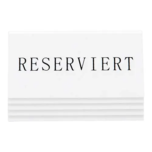 Platzkarten von Securit