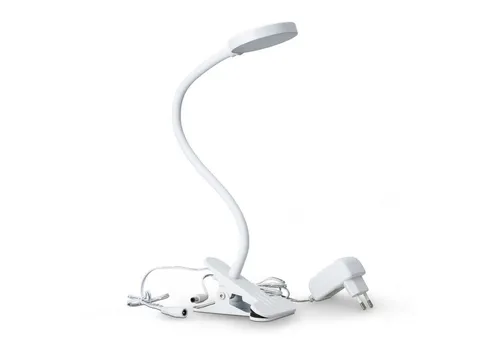 SEBSON LED Klemmlampe 4W - dimmbar & schwenkbar - Praktische SEBSON LED Klemmlampe mit flexiblem Leuchtenkopf. Ideal als Leselampe oder Schreibtischlampe. Dimmbar mit drei Helligkeitsstufen für individuelles Licht. Kompakte Klemmfunktion für platzsparende Nutzung.