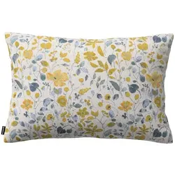 Dekoria Kissenhülle Blau Floral 47x28 cm Oeko-Tex® - Elegante Kissenhülle in Blau mit floralem Design, ideal für Ihr Zuhause. Aus 65% Polyester und 35% Baumwolle gefertigt, bietet sie geprüfte Qualität und ist perfekt für stilvolle Wohntextilien.