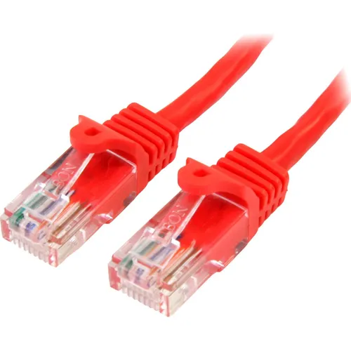 StarTech 2m Red Cat 5e Patch Cable (UTP, CAT5e, 2 m) (45PAT2MRD)