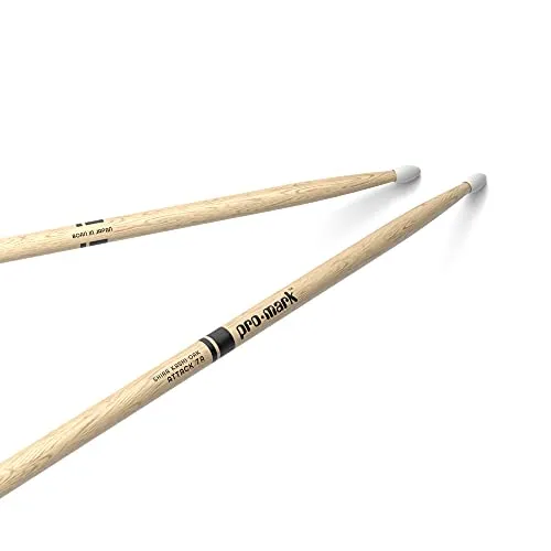ProMark Drumsticks | Schlagzeug Sticks | PW7AN Drumsticks Eichenholz mit Nylon Tip