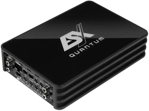 Q-FOURv2 12 Volt - 4 Kanal Mini Class D Amplifier - Car-HiFi-Endstufen mit 4x100 Watt RMS Leistung, ideal für kraftvollen Sound im Fahrzeug und kompakte Bauweise für einfache Installation.