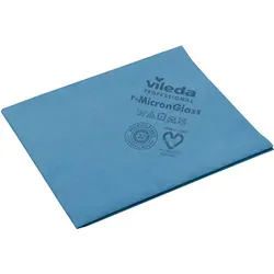 Vileda r-MicronGlass Glastuch blau 50 x 40 cm