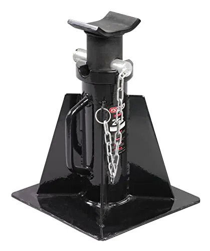 KS Tools Stahl-Unterstellbock mit Schnellverriegelung 25t - Robuster Unterstellbock für sicheres Arbeiten, Schnellverriegelung für einfache Handhabung und eine Tragkraft von bis zu 25 Tonnen.