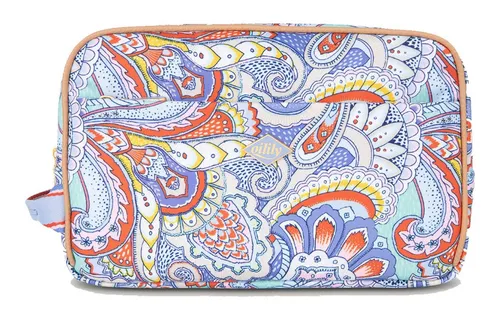 Oilily Kulturbeutel Pocket Cosmetic Bag - Stylischer Kulturbeutel mit 2 Hauptfächern und abwaschbarem Material, ideal für Reisen und den Alltag.