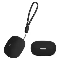 kwmobile Hülle kompatibel mit Anker Soundcore P20i Hülle - Kopfhörer Case - TPU Silikon Cover - Schutzhülle in Schwarz - Schwarz