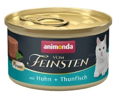 ANIMONDA Vom Feinsten Mousse Huhn und Thunfisch 85g von animonda