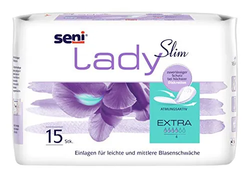 SENI LADY atmungsaktive Einlagen, Extra von TZMO