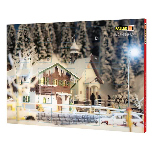 Faller 190030 Spur H0 Adventskalender Figuren 2024