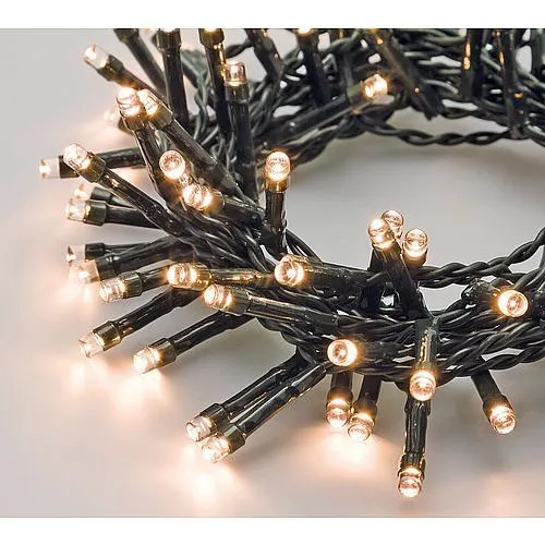 Xmas King Lichterkette 4,75 m, 96 warmweiße LEDs, mit Lichtspielen, Timer 6/18, Weihnachtsbeleuchtung, Weihnachtsbeleuchtung, batteriebetrieben