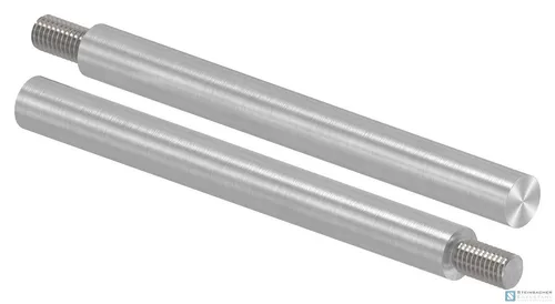 Produktbild Edelstahl Stift Ø 12mm, Länge: 120mm, M8x15mm, V2A | STEINBACHER©