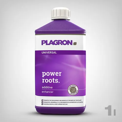 Plagron Power Roots 1L - Dünger zur Wurzelstimulation, fördert schnelles Wachstum und stärkt die Pflanzenfestigkeit für gesunde Erträge.