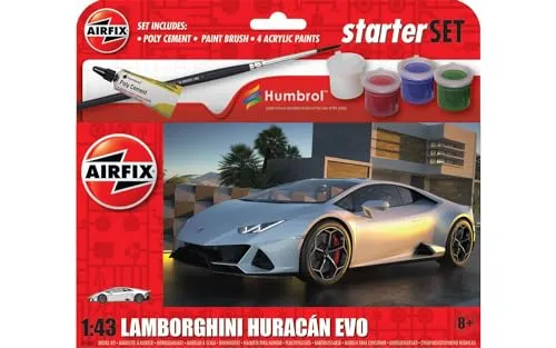 Airfix 1/43 Starter Set - Lamborghini Huracan