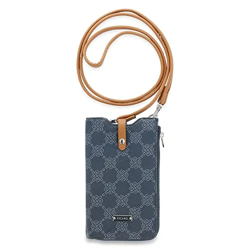 Picard Damen Handytasche EUPHORIA 1 aus Synthetik - Umhängetasche aus hochwertigem Synthetik-Material, ideal für Alltag und Reisen. Mit praktischem Druckknopf und abnehmbarem Schulterriemen. Maße: 18x11x2cm.