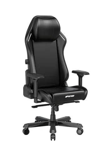 DXRacer Master XL MF24 Gaming- und Bürostuhl, Ergonomisch mit Wippfunktion - Der DXRacer Master XL ist ein ergonomischer Gaming- und Bürostuhl mit verstellbaren Armlehnen und Kopfstütze. Ideal für große Personen, bietet er optimalen Komfort und Unterstützung bei längeren Sitzungen.
