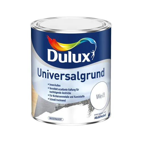 Dulux Universalgrundierung Haftmittler Zwischenanstrich Wasserbasis Weiß 750 ml