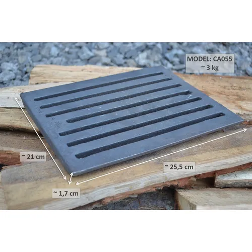 SEZAM Ofenrost 25,5 x 21 cm aus Gusseisen