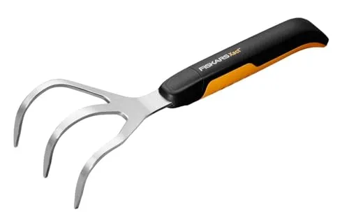Fiskars Xact Blumenrechen mit 3 Zinken von Fiskars