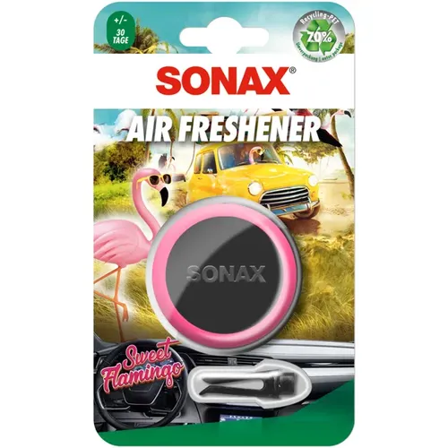 Lufterfrischer SONAX Air Freshener Sweet Flamingo Lufterfrischer mit fruchtig-süßem Sweet-Flamingo Duft 3630410