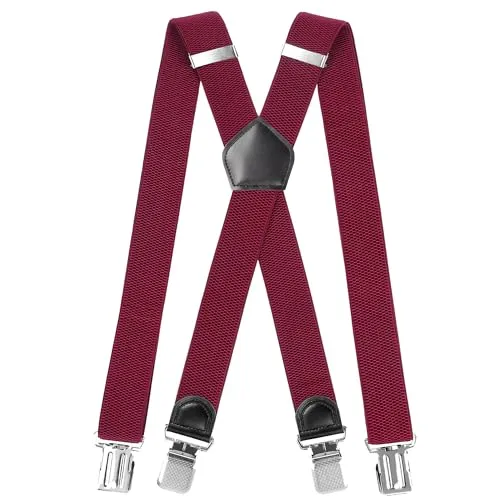 Hosenträger Rot von INYEEXUP