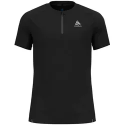 Odlo X-Alp Trail Crew Neck Laufshirt Herren - schwarz,, Größe S (auch verfügbar in M, L)