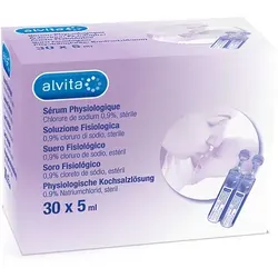 Alvita physiologische Kochsalzlösung Ampullen
