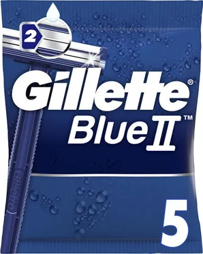 Gillette Blue II Chromium Coating 5 Einheiten
