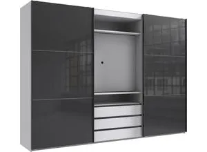 Wimex Schwebetürenschrank Magic mit TV-Element in weiß von Wimex