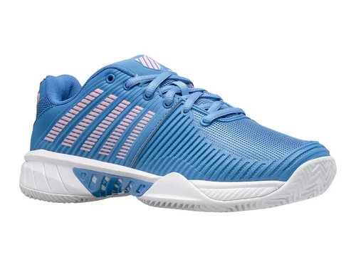 K-SWISS TENNIS Damen Tennisoutdoorschuhe EXPRESS LIGHT 2 HB - Tennisschuhe mit HB-Sohle für optimalen Grip auf Asche und Kunstrasen, ideal für aufstrebende Spieler, die Komfort und Stil suchen.