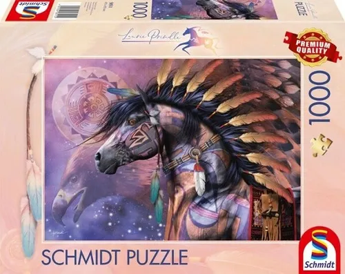 SCHMIDT SPIELE PUZZLE LAURIE PRINDLE SCHAMANE 1000 TEILE