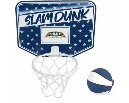 Bigbuy Basketballkorb Basketballkorb BBLOO OUTDOOR für Kinder 5-7 Jahre Dunkelblau Weiß