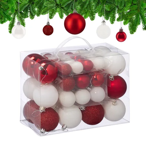 Weihnachtskugeln Tannenbaumkugel Christbaumschmuck Tannenbaumschmuck Kugeln Set