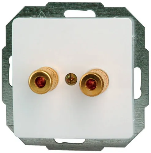 Kopp Lautsprecherdose HK05 Paris arktisweiss 9215.0200.9