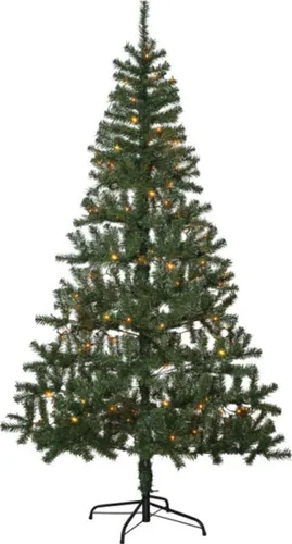 Star Trading LED-Weihnachtsbaum 'Alvik' 210x118 cm, grün, 180 warmweiße LEDs, 64