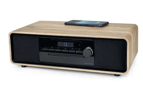 Thomson MIC300IBT Micro-System 60W - Kompakt-Stereoanlage mit Bluetooth, CD-Player und USB-Anschluss, ideal für kabellosen Musikgenuss und Platzersparnis.