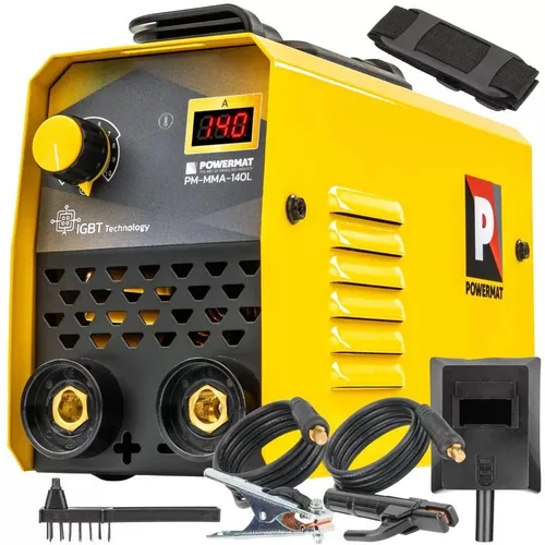 POWERMAT PM-MMA-140L 140A MMA TIG INVERTER-SCHWEISSMASCHINE 230V SCHWEIßGERÄT