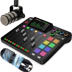 RØDE Rodecaster Pro II mit Podmic von RØDE