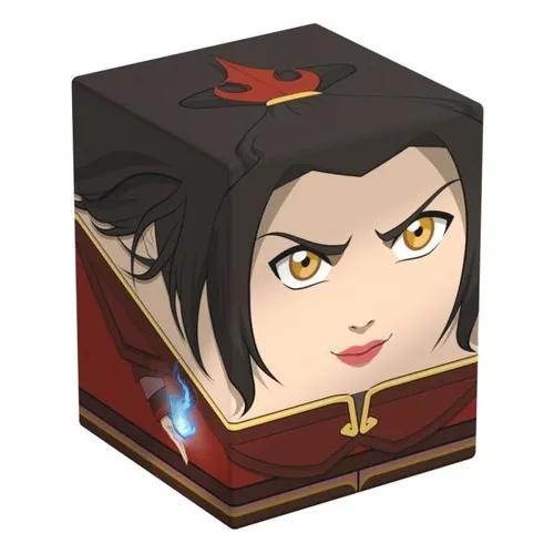 Ultimate Guard Squaroes Avatar: The Last Airbender™, Motiv: Azula - Actionfiguren und Deck-Box für bis zu 100 Spielkarten, aus 78% erneuerbaren Rohstoffen, ideal für Sammler und Spieler.