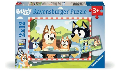 Ravensburger 04111 Familienzeit Puzzle Teileanzahl 2x12