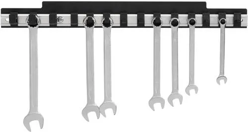 TOOLCRAFT 88 68 92 Alu-Gabel-Ringschlüsselleiste (L x B) 435mm x 48mm 1St.