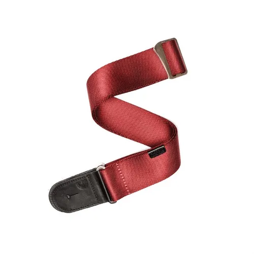 DAddario Premium Woven Strap Red